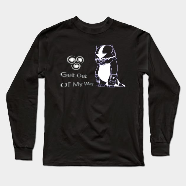 Appa - Get Out Of My Way Long Sleeve T-Shirt by SanTees